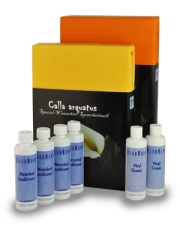 2 Aqua-Jersey Laken + 4 Konditionierer + 1 Cleaner + 1 Creme
