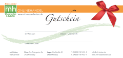 Gutschein über 30,- ¤