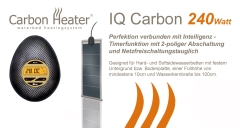 T.B.D. Carbon Heater - IQ Carbon 240Watt