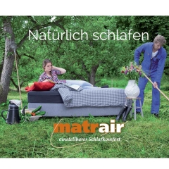 Matrair Luftgefederte Einzelbett Matratze